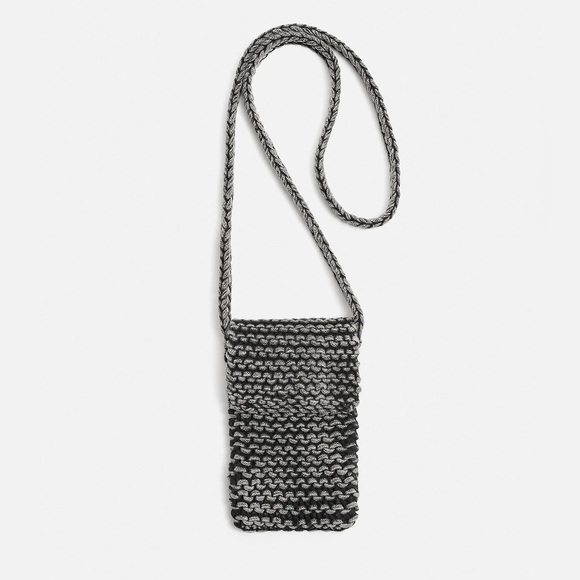 Zara Other - NWT Zara Man Unisex MACRAMÉ CROSSBODY BAG